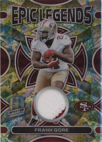 2023 Panini Spectra Frank Gore #ELM-FGO