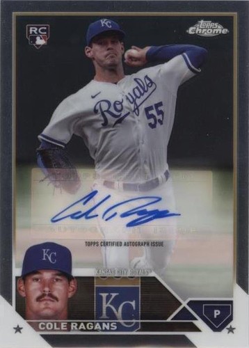 2023 Topps Chrome Update Series - Cole Ragans #AC-CRA