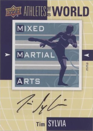 2011 Upper Deck World of Sports - Tim Sylvia #AW-TS