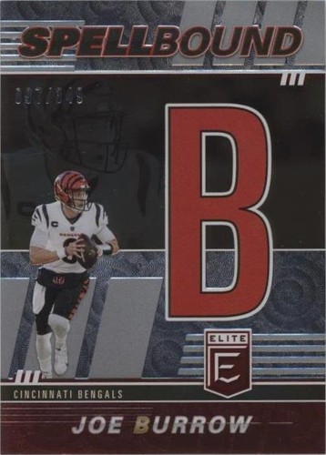 2022 Panini Donruss Elite Joe Burrow #SB-JB1