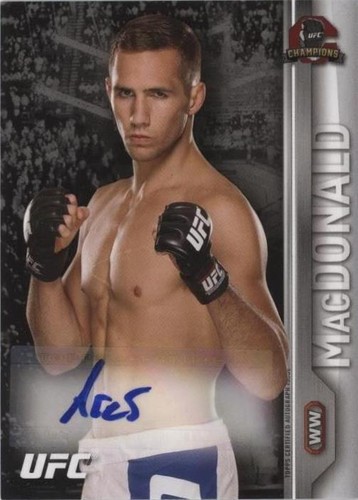 2015 Topps UFC Champions - Rory MacDonald #FA-RMA