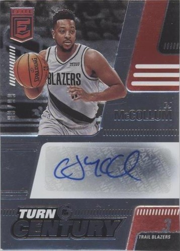 2021-22 Donruss Elite - C.J. McCollum #TC-CJM