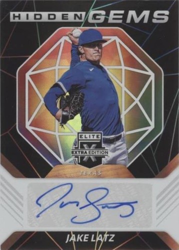 2021 Panini Elite Extra Edition - Jake Latz #HG-JL