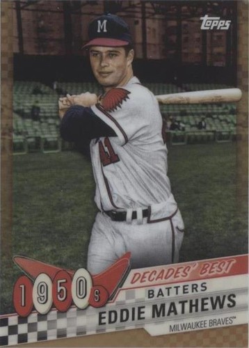 2020 Topps - Eddie Mathews #DBC-12