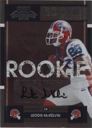 2008 Playoff Contenders Leodis McKelvin #169