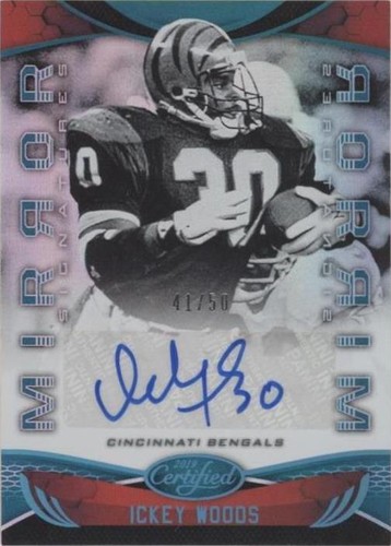 2019 Panini Certified Ickey Woods #MI-IW