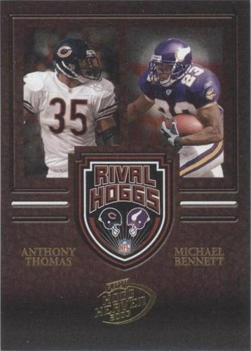 2003 Playoff Hogg Heaven Anthony Thomas Michael Bennett #RH-30
