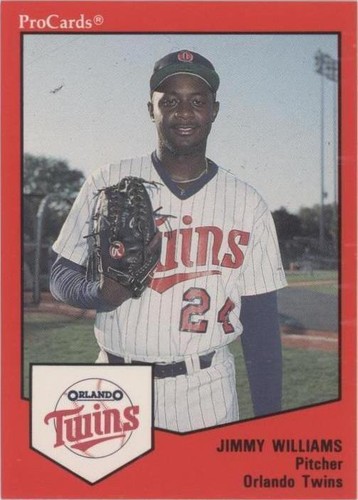 1989 ProCards Minor League Team Sets - Jimmy Williams #1354