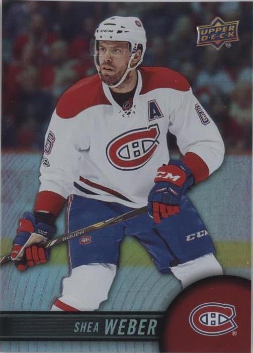 2017-18 Upper Deck Tim Hortons Collector's Series - Shea Weber #6