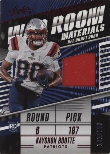 2023 Panini Absolute Kayshon Boutte #WR-KB