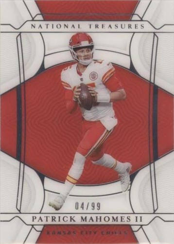 2021 Panini National Treasures Patrick Mahomes II #36