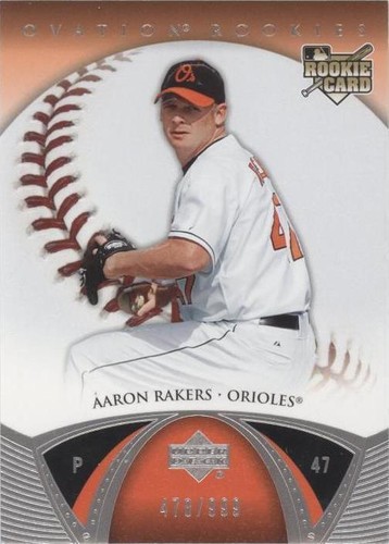 2006 Upper Deck Ovation - Aaron Rakers #121