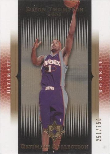 2005-06 Ultimate Collection - Dijon Thompson #136