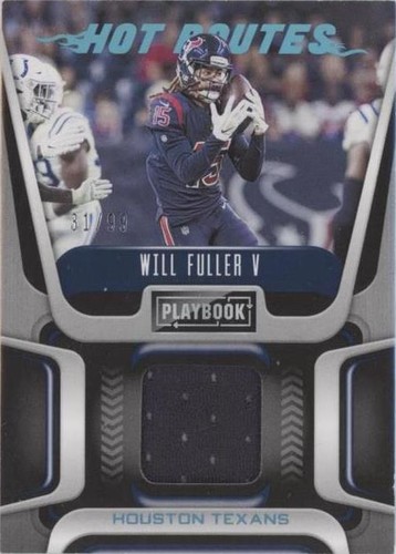 2020 Panini Playbook Will Fuller V #HR-WF