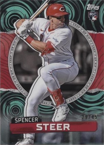 2023 Topps Rip - Spencer Steer #29