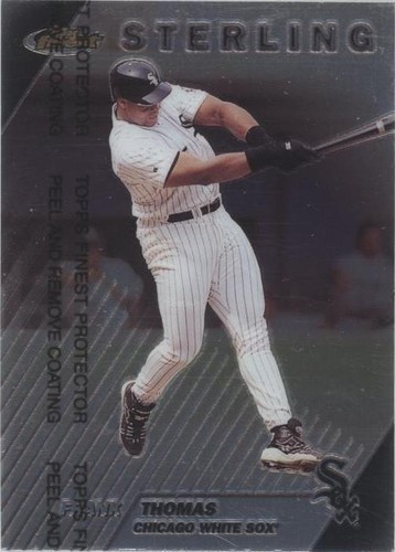 1999 Topps Finest - Frank Thomas #263