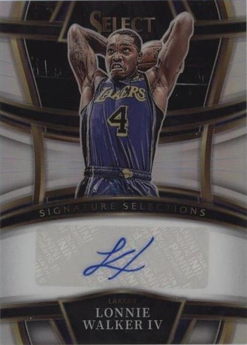 Lonnie Walker IV Flawless 10シリ RPA 2018-19 Lonnie Walker IV Panini Impeccable Elegance Jersey Patch