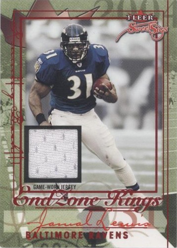 2004 Fleer Sweet Sigs Jamal Lewis #EZK/JL
