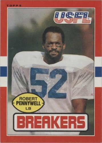 1985 Topps USFL Robert Pennywell #110