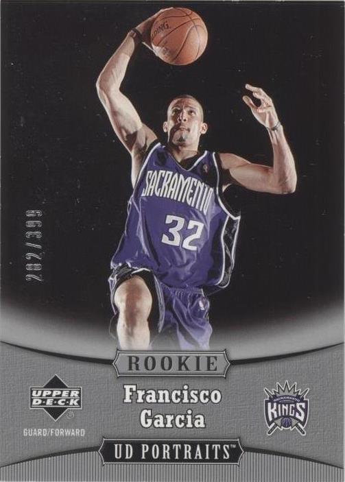 2005-06 Upper Deck Portraits - Francisco Garcia #115