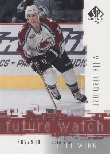 2000-01 SP Authentic - Ville Nieminen #99