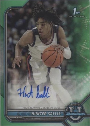 2021-22 Bowman University - Hunter Sallis #BCPA-HS