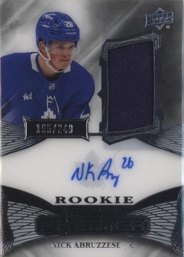 2022-23 Upper Deck Premier - Nicholas Abruzzese #AR-AB
