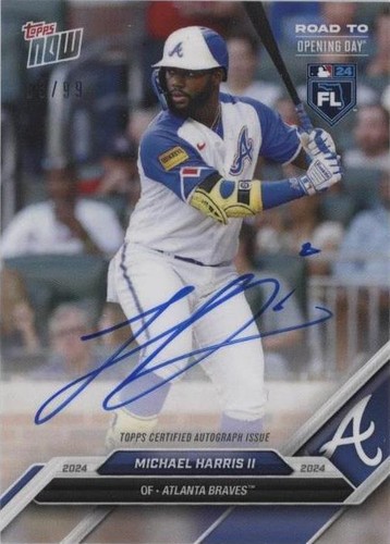 2024 Topps Now Road to Opening Day - Michael Harris II #MH-A