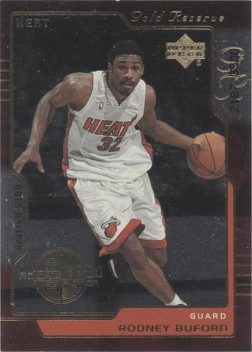 1999-00 Upper Deck Gold Reserve - Rodney Buford #267