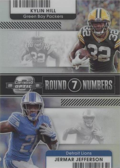 2021 Panini Contenders Optic Jermar Jefferson Kylin Hill #RN-KHI