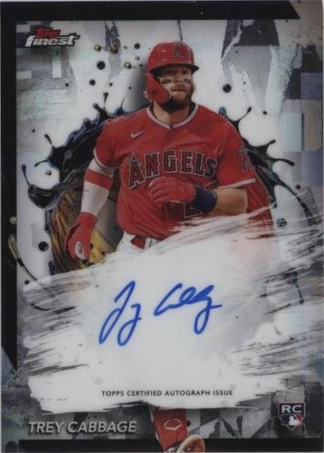 2024 Topps Finest - Trey Cabbage #FA-TC