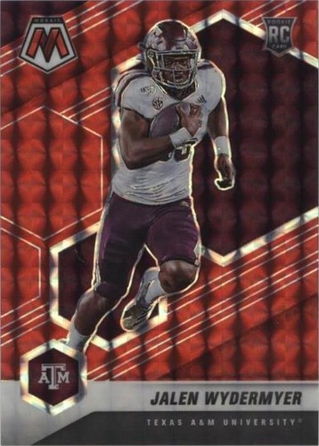 2022 Panini Mosaic Draft Picks Jalen Wydermyer #72