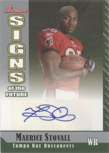 2006 Bowman Maurice Stovall #SF-MS