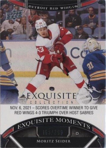 2022-23 Upper Deck Black Diamond - Moritz Seider #ECM-MS