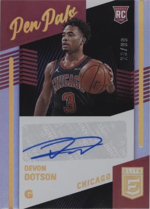 2020-21 Donruss Elite - Devon Dotson #PP-DDT