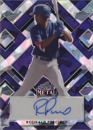 2022 Leaf Metal - Reginald Preciado #BA-RP1