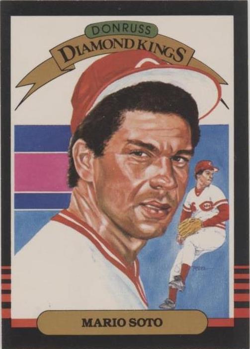 1985 Leaf - Mario Soto #19