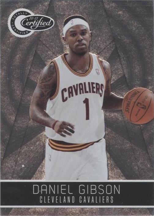 2010-11 Полностью сертифицированный - Daniel Gibson #20