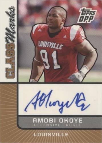 2007 Topps Draft Picks and Prospects (DPP) Amobi Okoye #CM-AO