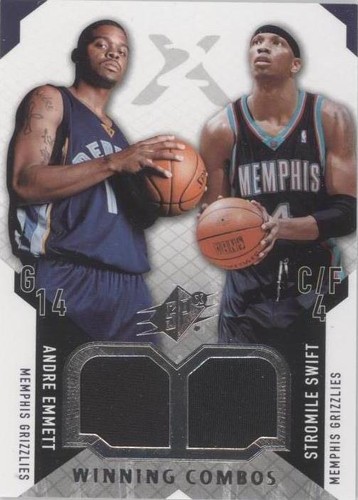 2004-05 SPx - Stromile Swift/Andre Emmett #WC-ES