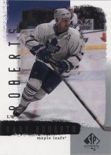 2000-01 SP Authentic - Gary Roberts #84
