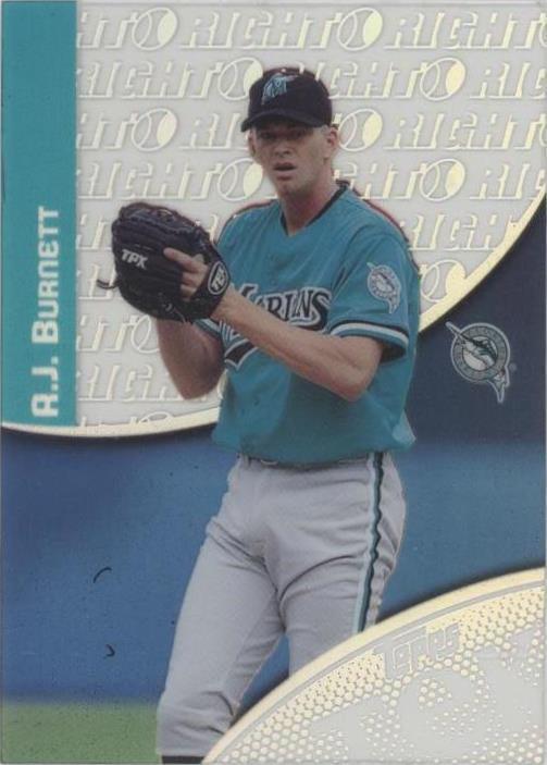 Topps Tek 2000 - A. J. Burnett #6-12