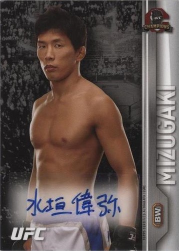 2015 Topps UFC Champions - Takeya Mizugaki #FA-TM