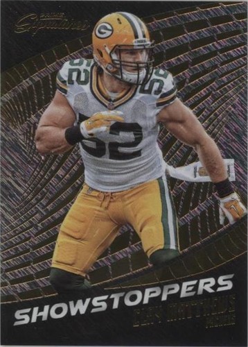 2016 Panini Prime Signatures Clay Matthews #SS-CM