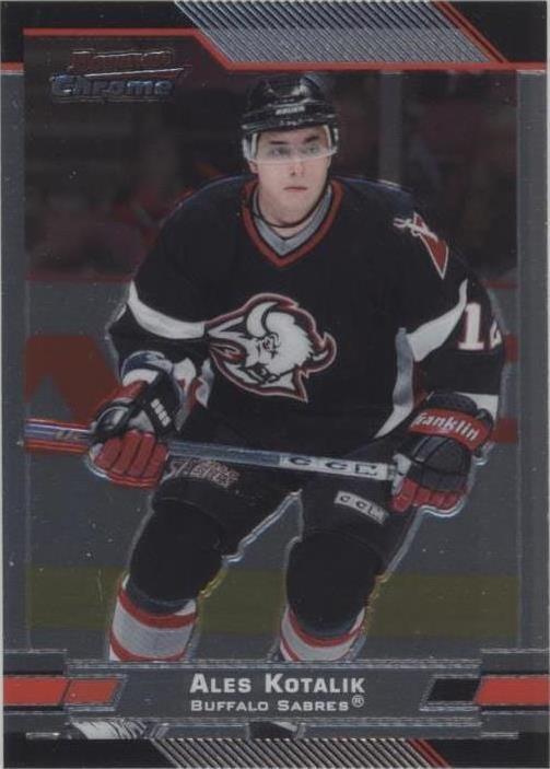 2003-04 Bowman Chrome Draft Picks & Prospects - Ales Kotalik #22