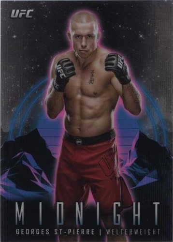 2024 Topps Midnight UFC - Georges St-Pierre #75