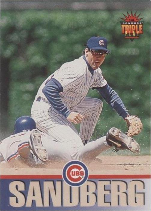 Donruss Triple Play 1994 - Ryne Sandberg #77