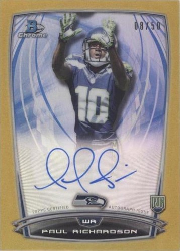 2014 Bowman Chrome Paul Richardson #RCRA-PR