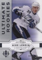 2007-08 Ultimate Collection - Mike Lundin #77