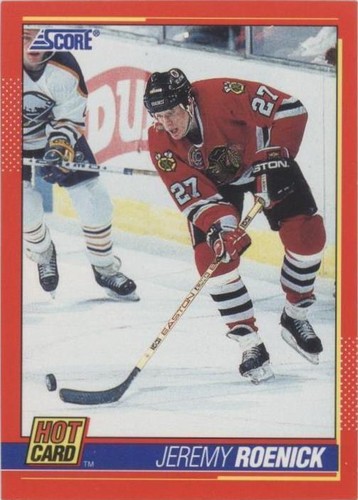 1991-92 Score - Jeremy Roenick #10